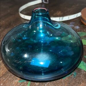 IKEA Turquoise Glass Decor